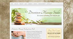 Desktop Screenshot of massagebowlinggreen.com